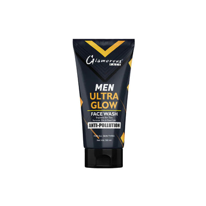 Glamorous Face Men Ultra Glow Face Wash Anti-Pollution