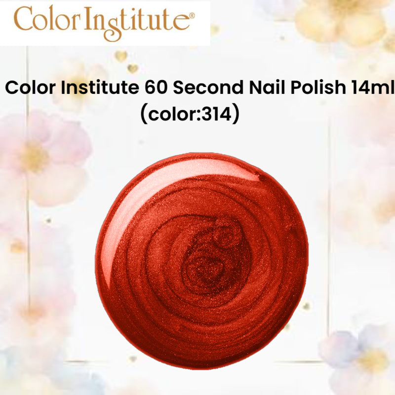 Color Institute 60 Second Nail Polish 14ml (color:314)