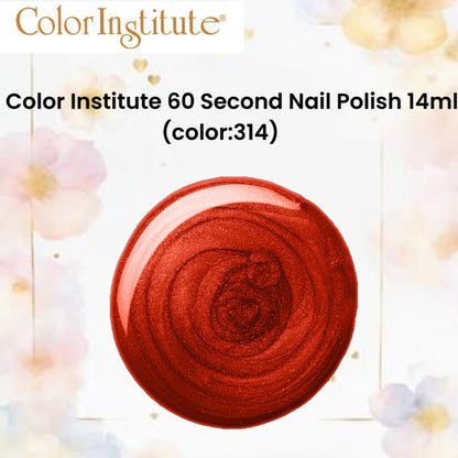 Color Institute 60 Second Nail Polish 14ml (color:314)