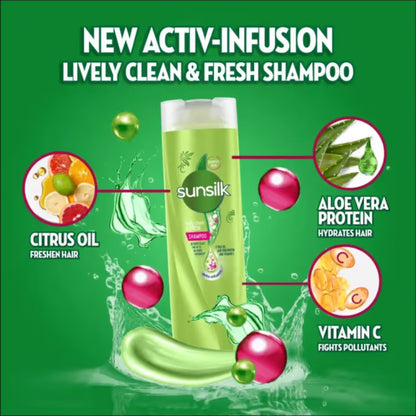 Sunsilk Lively Clean & Fresh Shampoo 160ml