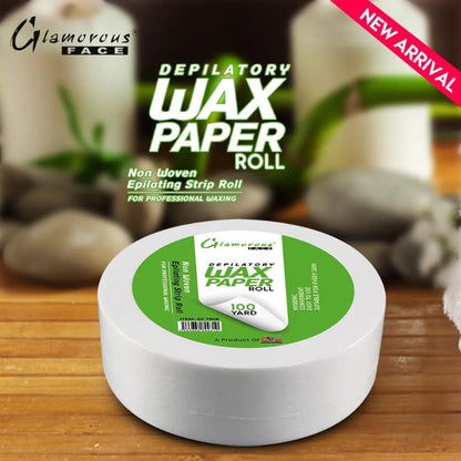 Glamorous Face Depilatory Wax Roll Paper (100 Yard)