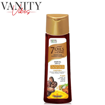 7 IN 1 BLENDS FOR DAMAGE CONTROL HAIR OIL 100ML (CASTOR)