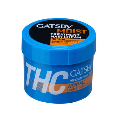 Gatsby Normal Treatment Hair Cream 125g – Nourishing Hair Styling Cream for Soft, Smooth, Healthy Hair & Daily Scalp Care for