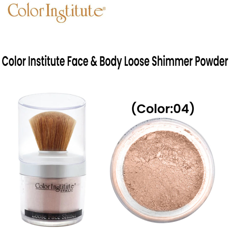 Color Institute Face & Body Loose Shimmer Powder (Color:04)