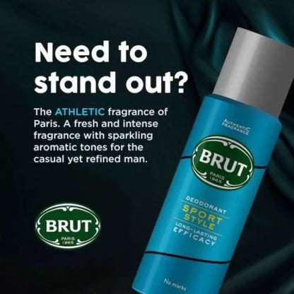 Sport Style by Brut Deodorant Spray 200ml