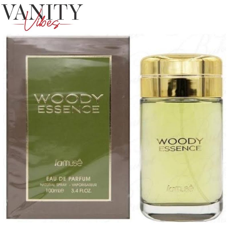 La Muse Woody Essence Eau de Parfum for Men 100ml (Warm & Masculine Fragrance)