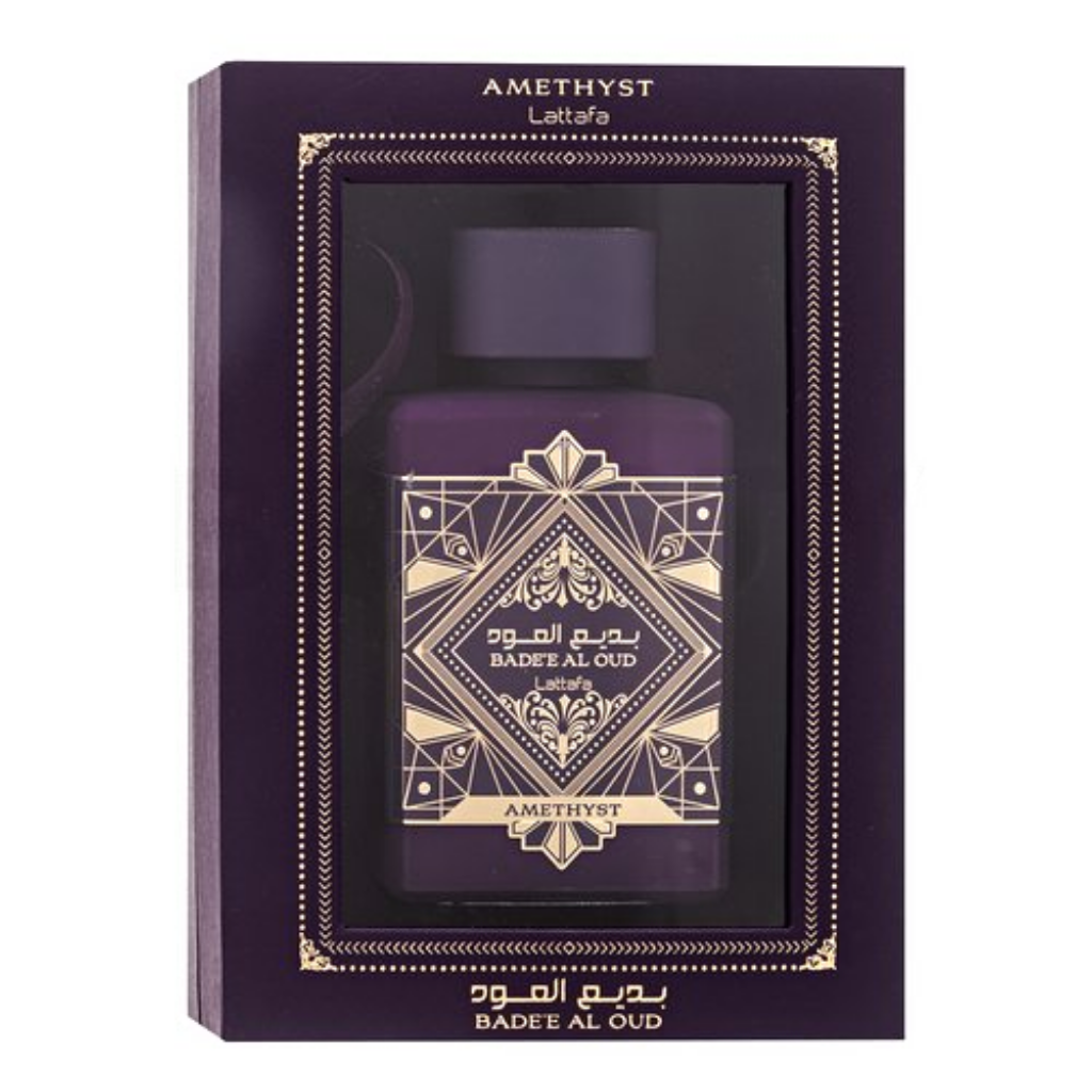 Lattafa Badee Al Oud Amethyst Purple Eau de Parfum For Women And Men 100ml