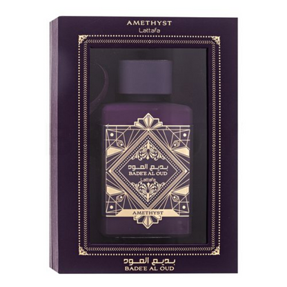 Lattafa Badee Al Oud Amethyst Purple Eau de Parfum For Women And Men 100ml