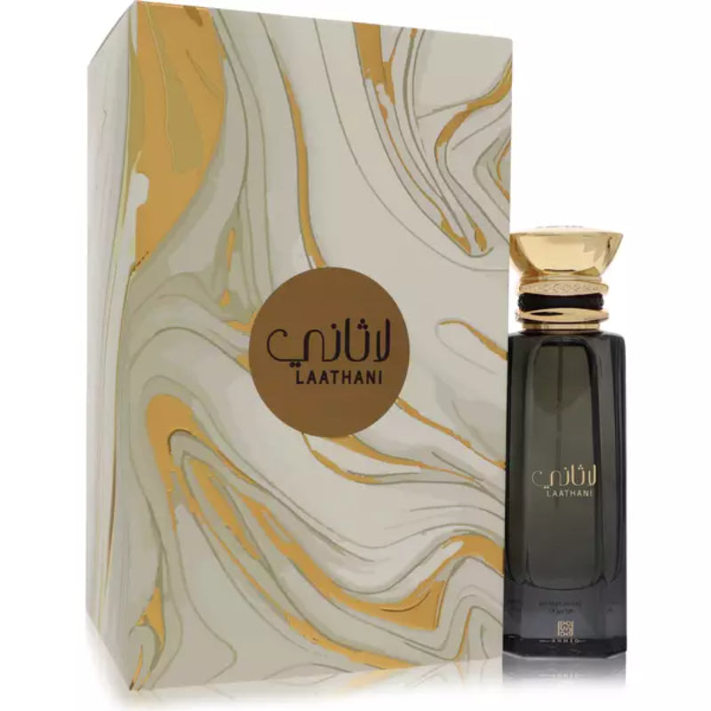 Ahmed Al Maghribi Laathani Eau De Parfum 80ml – Long Lasting Original Luxury Unisex Fragrance for Men & Women