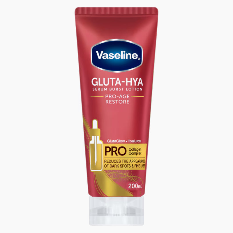 Vaseline Gluta-Hya Age-Restore Serum Burst Lotion 200ml