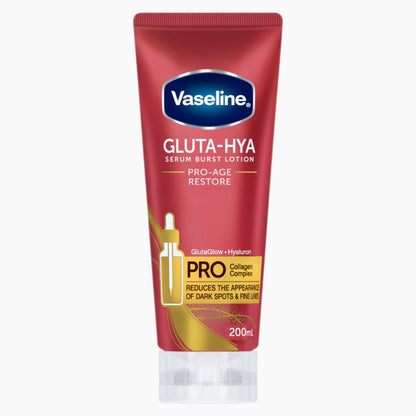 Vaseline Gluta-Hya Age-Restore Serum Burst Lotion 200ml