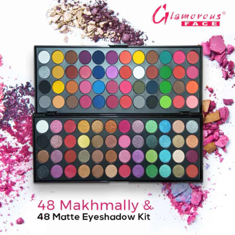 Glamorous Face 48+48 Makhmally & Matte Eyeshade kit