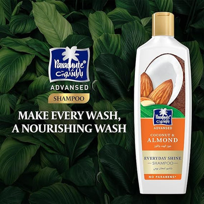 Parachute Adv Coconut & Almond Everyday Shine Shampoo 340ml