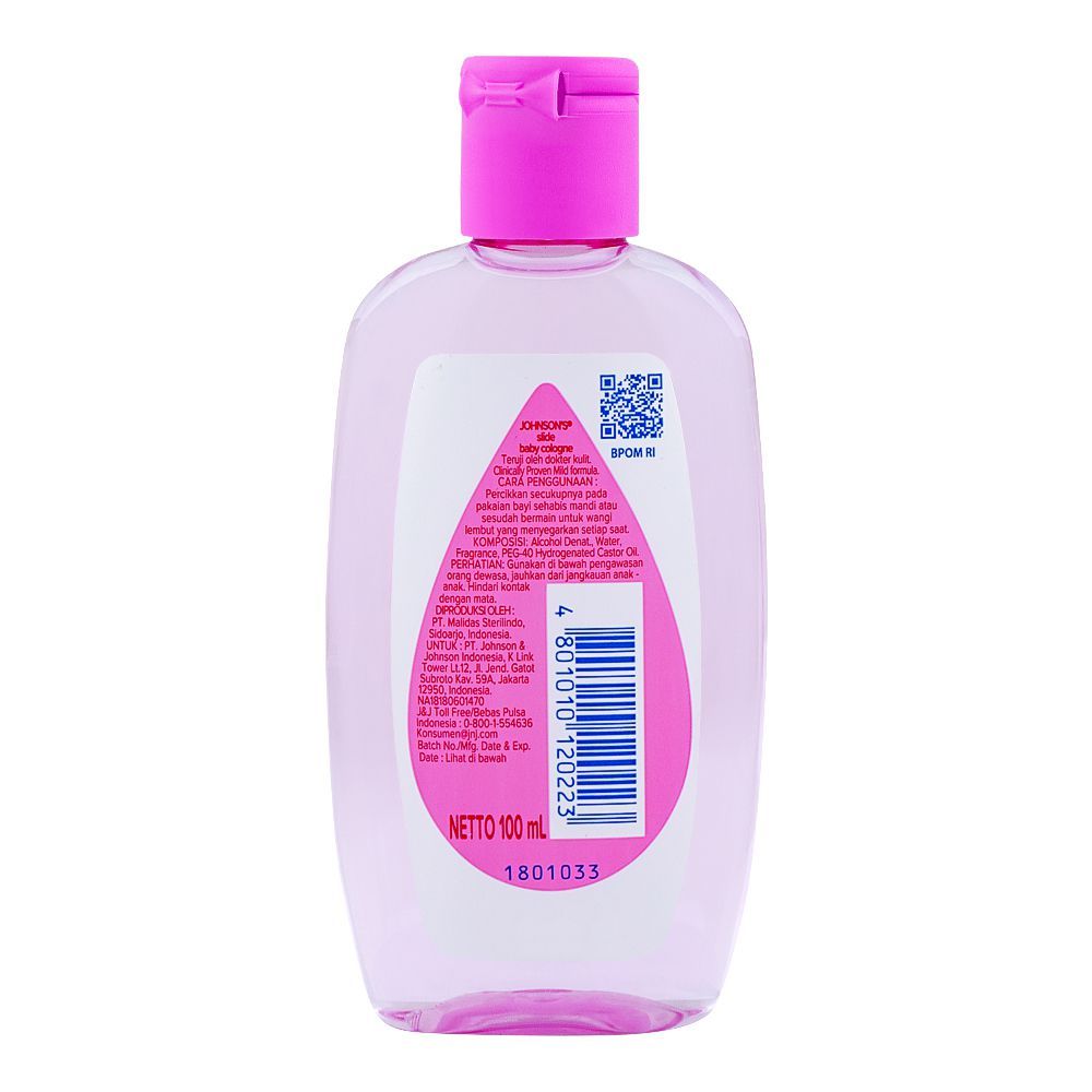 Johnsons Baby Johnson’s Slide Baby Cologne 100ml Gentle & Refreshing Fragrance for Babies