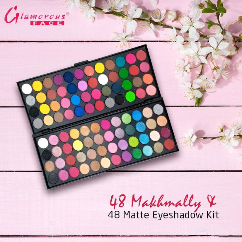 Glamorous Face 48+48 Makhmally & Matte Eyeshade kit
