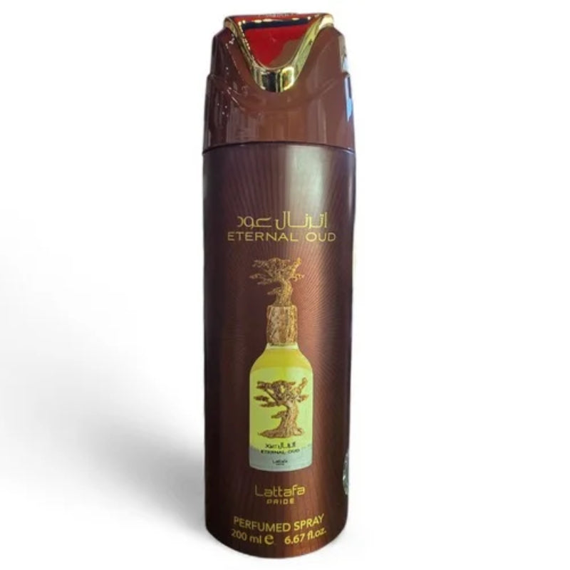 Eternal Oud Lattafa Pride Perfumed Spray 200ml - Long Lasting Rich Exotic Fragrance for Men & Women