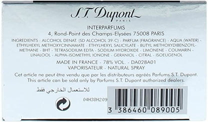 Aris Perfumes S.T. Dupont Be Exceptional For - perfume for Men Eau de Toilette, 100 ml
