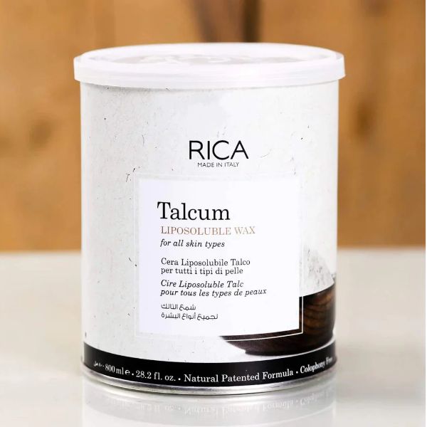 RICA Talcum Liposoluble Wax For All Skin Type 800ML
