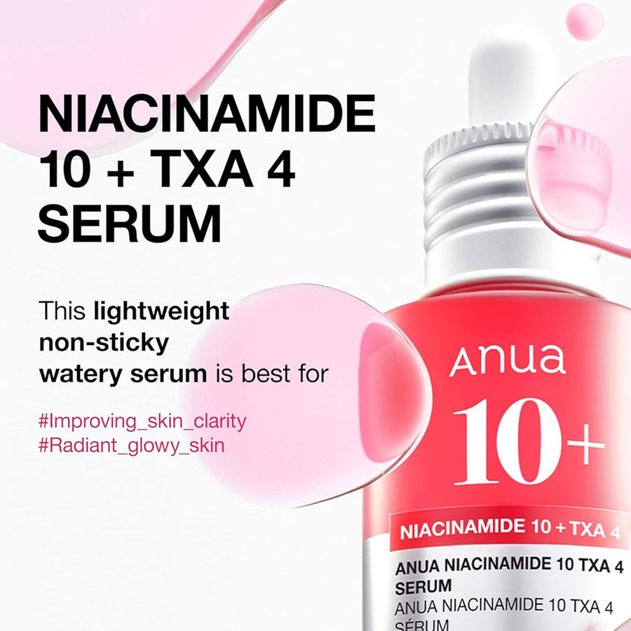 Anua Niacinamide 10% + TXA 4% Serum 30 ml Brightening Care & Dark Spot Correction (K Beauty)