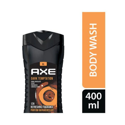 Axe Dark Temptation 12h Long Lasting Fragrance 3 In 1 Body Wash 400ml