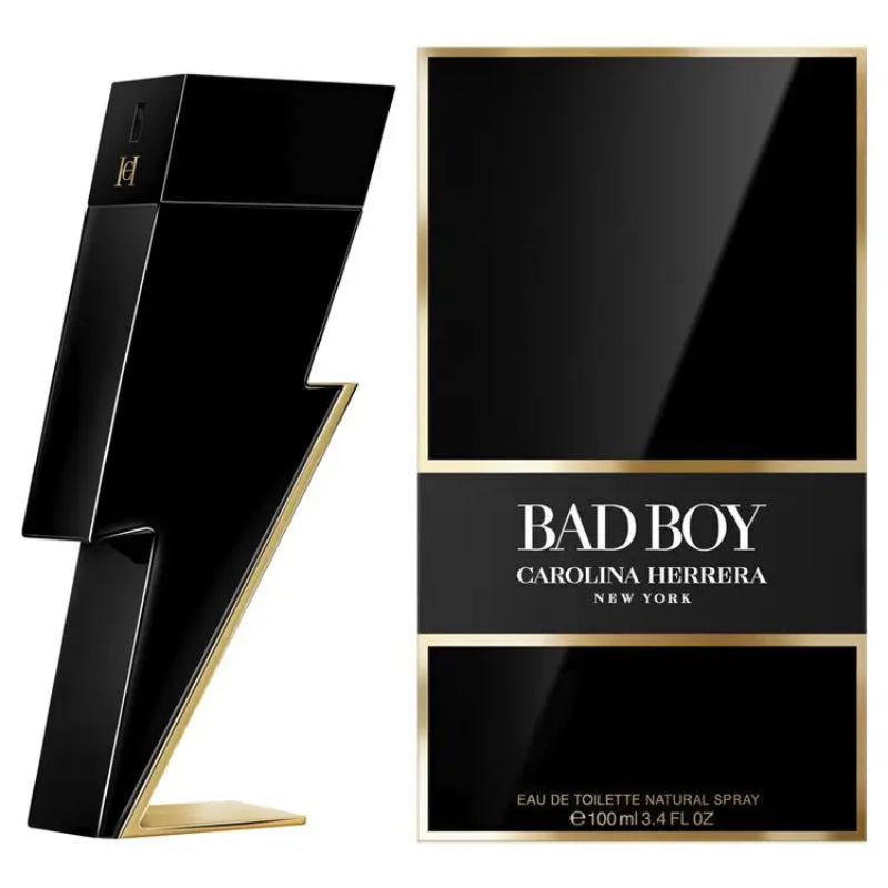 Bad Boy Carolina Herrera New York Eau de Toilette 100ml Bold & Sophisticated Masculine Fragrance
