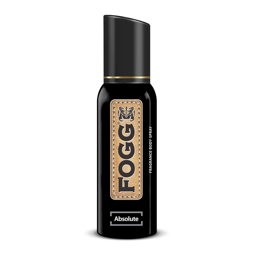 FOGG Absolute Fragrance Body Spray 120ml – Long Lasting Strong Masculine Perfume Deodorant Spray for Men Daily Wear Fresh Sce