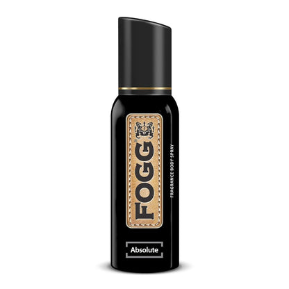 FOGG Absolute Fragrance Body Spray 120ml – Long Lasting Strong Masculine Perfume Deodorant Spray for Men Daily Wear Fresh Sce
