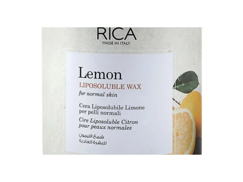 Rica Lemon Liposoluble Wax for Normal Skin 800ML