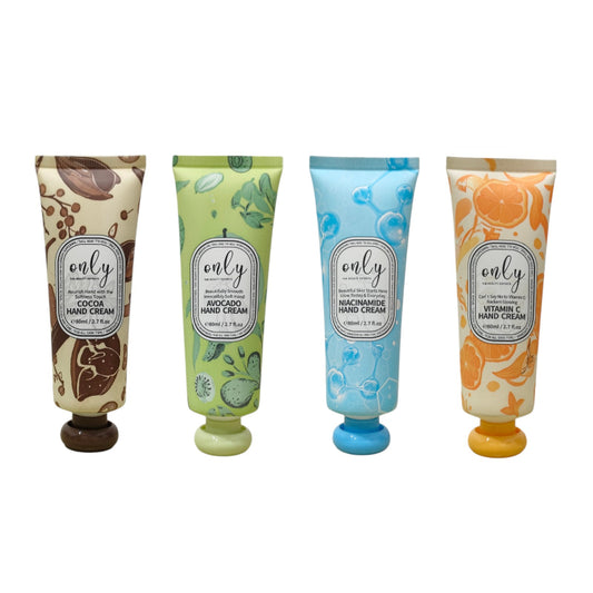 Only Cocoa Hand Cream 80ml - Deep Moisturizing Hand Care Cream for Dry Skin Repair, Soft Smooth Hands, Hydration & All Day No
