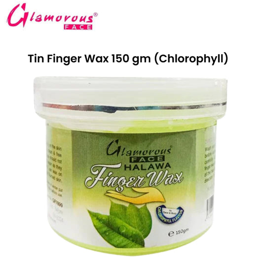 Glamorous Face Finger Wax 150 gm (Chlorophyll)