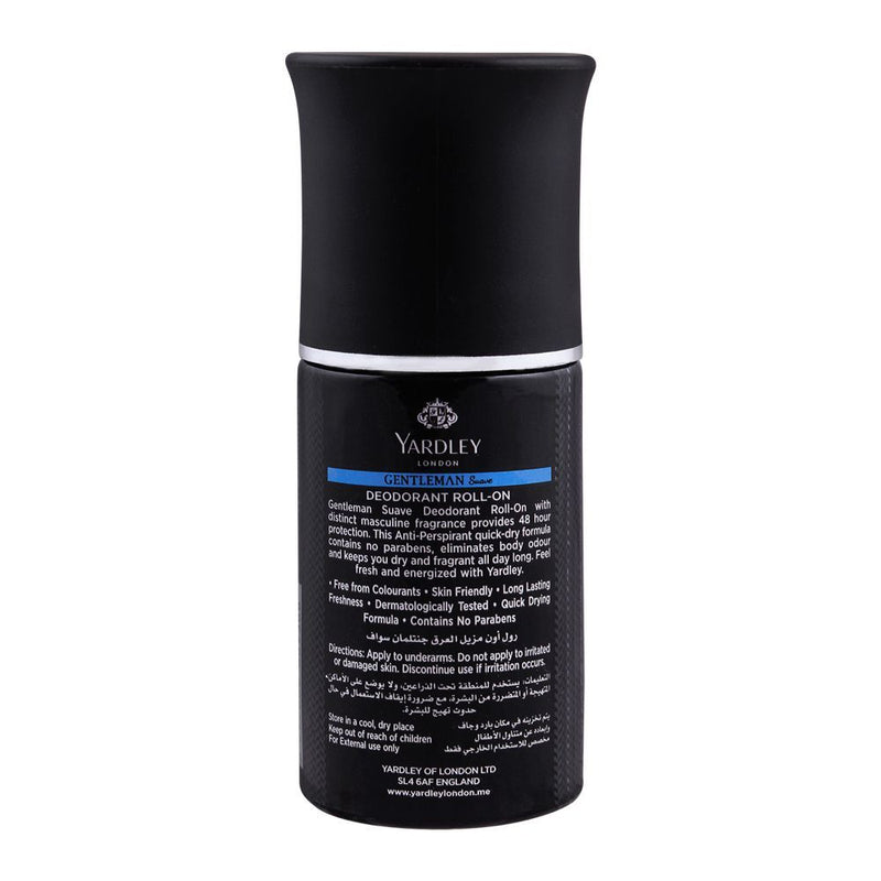 Yardley Gentleman Suave Roll On for Men 50ml
