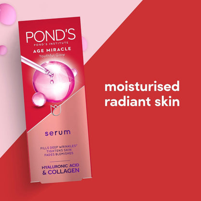 PONDS Pond’s Age Miracle Youthful Glow Hyaluronic Acid & Collagen Serum 30ml