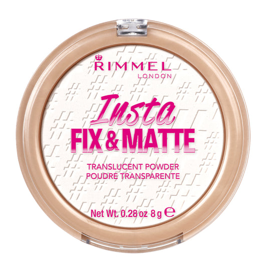 Rimmel Insta Fix And Matte Powder-001 Translucent