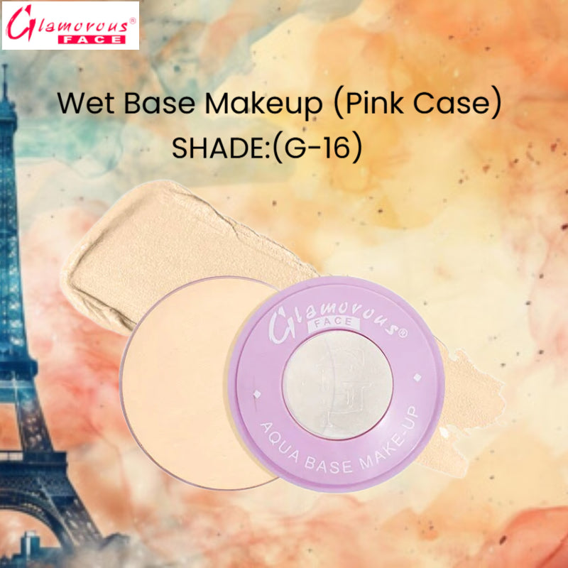 Glamorous Face Wet Base Makeup (Pink Case) (SHADE:G-16)