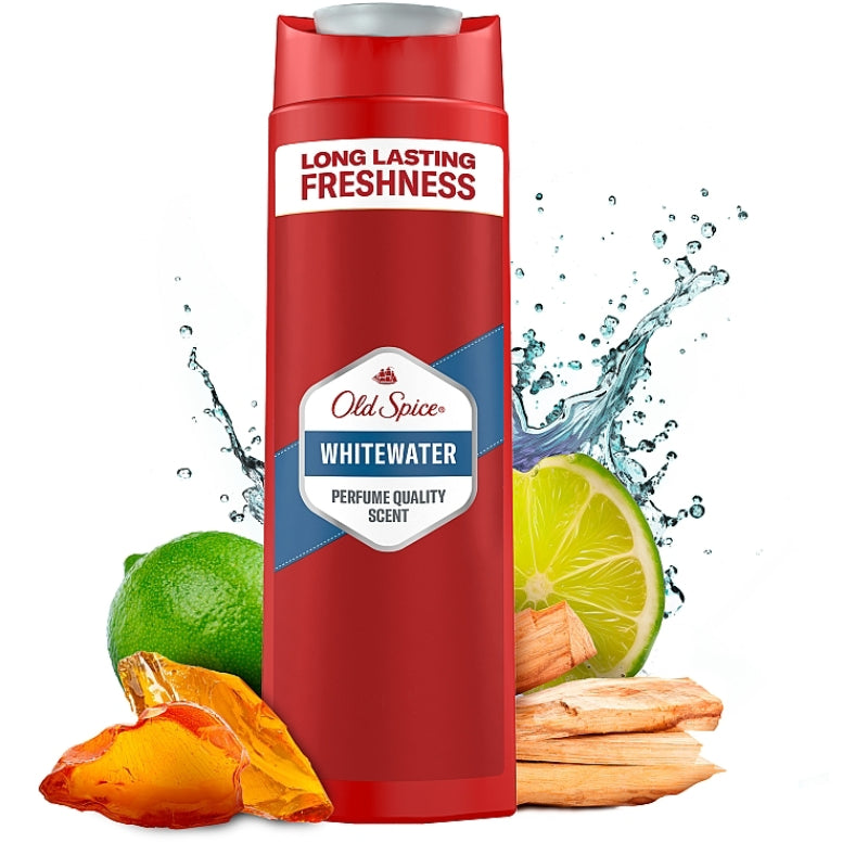 Old Spice White Water 3-In-1 Hair / Body / Face Wash 400ml