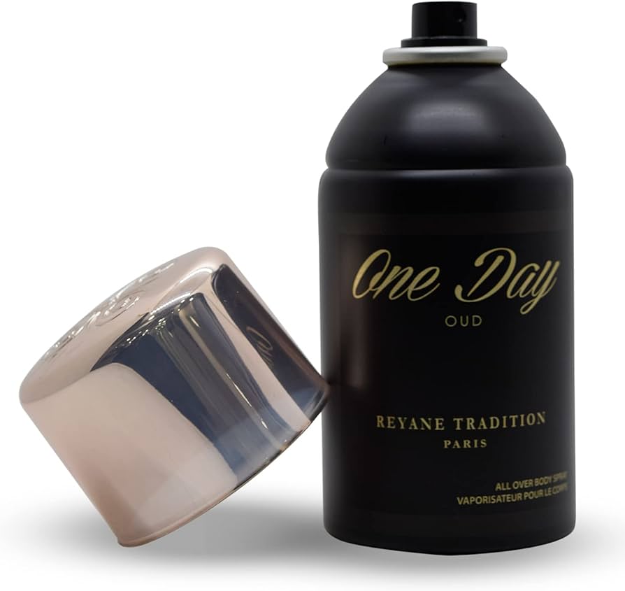 Reyane Tradition Paris One Day Oud Body Spray 250ml Long-Lasting Rich & Exotic Fragrance