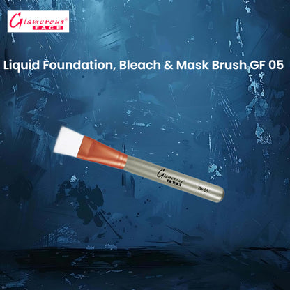 Glamorous Face Liquid Foundation, Bleach & Mask Brush GF 05