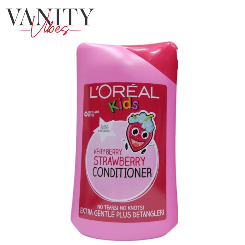 L'Oréal Kids Extra Gentle Very Berry Strawberry Conditioner 250ml