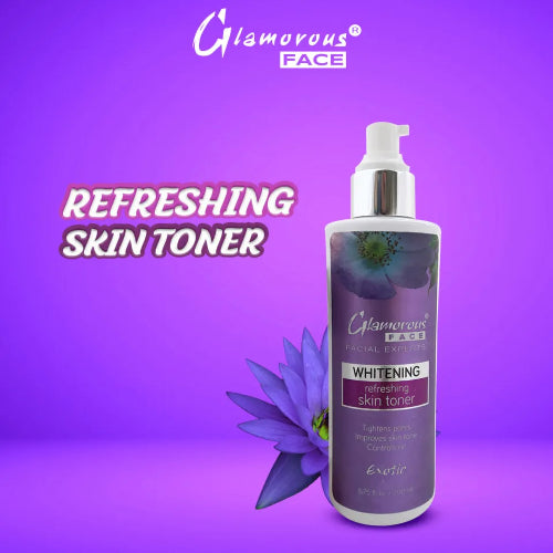 Glamorous Face Whitening Refreshing Skin Toner (Spray 200ML)