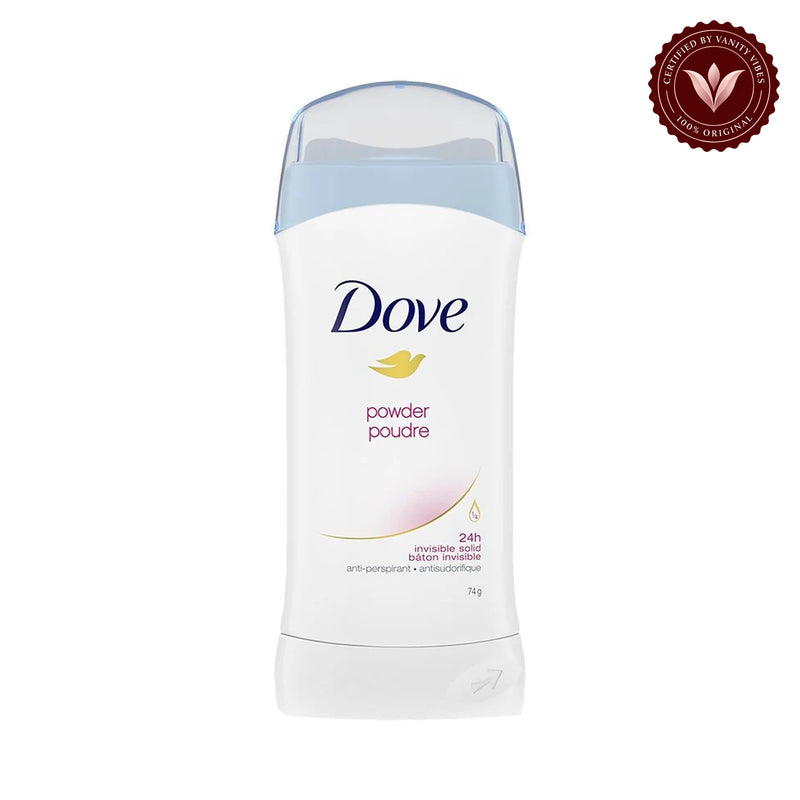 Dove Bloom 24H Invisible Solid Antiperspirant Deodorant Stick 74g — alternate view, white background