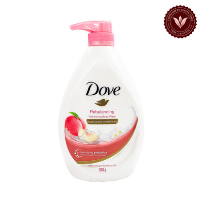 Dove Rebalancing Refreshing Body Wash 1000g — alternate view, white background