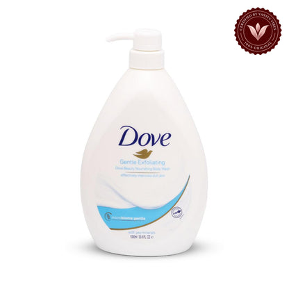 Dove Gentle Exfoliating Nourishing Refreshing Body Wash 1000g — alternate view, white background