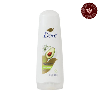 Dove Curl Definition & Strength Conditioner 355ml — alternate view, white background