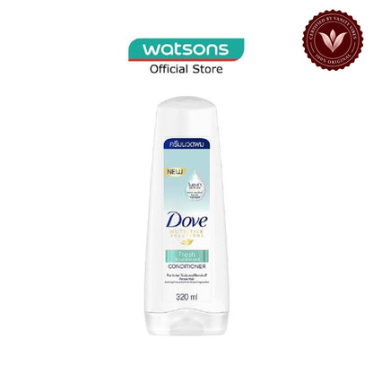 Dove Nutritive Solutions 48hr Freshness Fresh Nourishment Conditioner 320ml — front view, white background