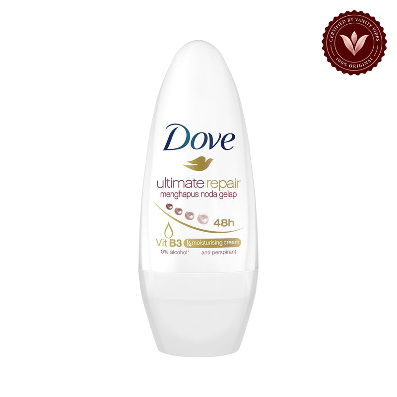 DOVE DEODORANT ROLL ON ULTIMATE REPAIR 48H 40ml — alternate view, white background