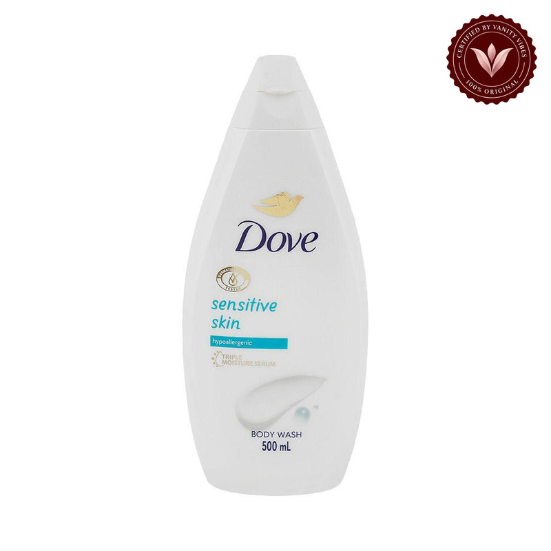Dove - Nourishing Body Wash Sensitive Skin - 500ml — front product image