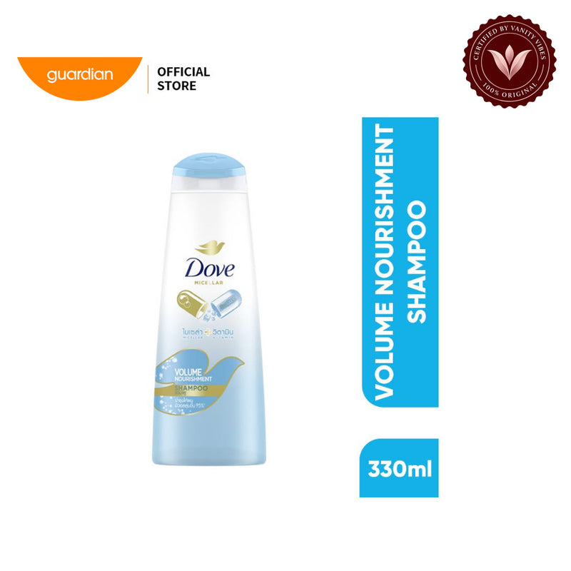 Dove Volume Nourishment Shampoo-330ml — alternate view, white background