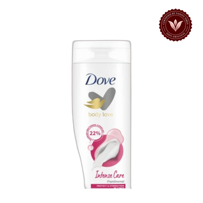Dove Body Love Intense Care Panthenol Body Lotion-250 ml — front view, transparent background