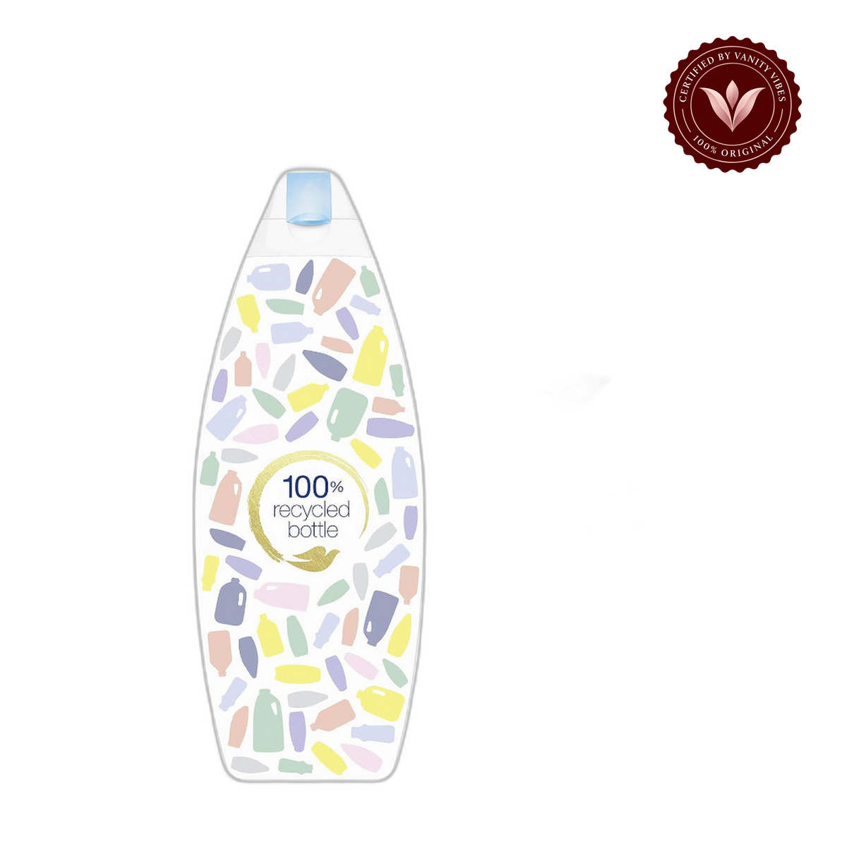Dove Gentle Exfoliating Nourishing Body Wash — alternate view, transparent background