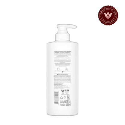 Dove Peptide Intense Repair Damage Therapy Shampoo, 380ml, with Advanced Hair Care Formula for Severely Damaged Hai — alternate view, transparent background